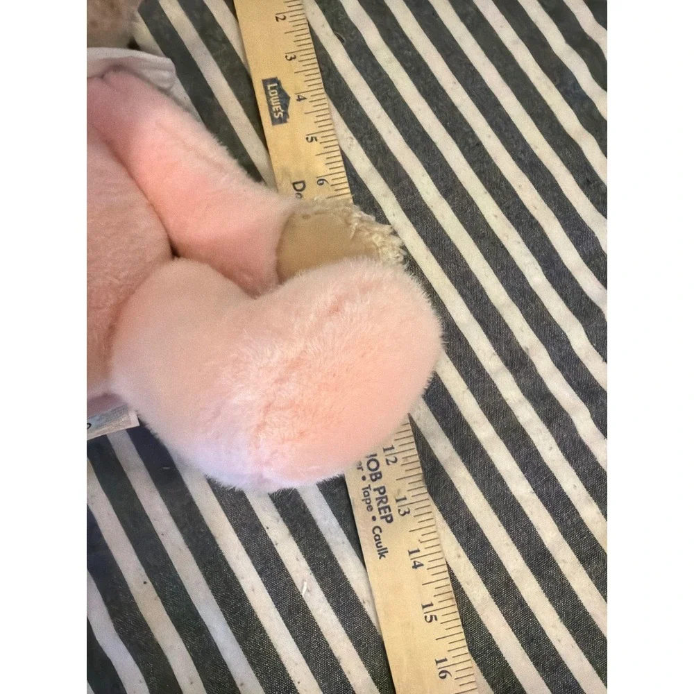 Dakin Baby Bear Hugs for Cancer Pink Teddy Bear Plush Heart Collar 17563 12